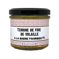 Terrine de foie de volaille et à la PVL Tourbée - La Cerise sur l'Apéro