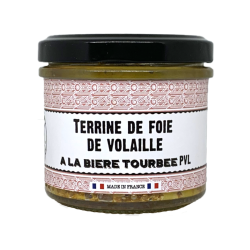 Terrine de foie de volaille et à la PVL Tourbée - La Cerise sur l'Apéro