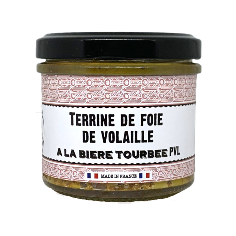 Terrine de foie de volaille et à la PVL Tourbée - La Cerise sur l'Apéro Terrine de foie de volaille et à la PVL Tourbée - La Cerise sur l'Apéro