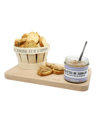Rillettes de sanglier aux airelles et sel de Guérande - La Cerise sur l'Apéro