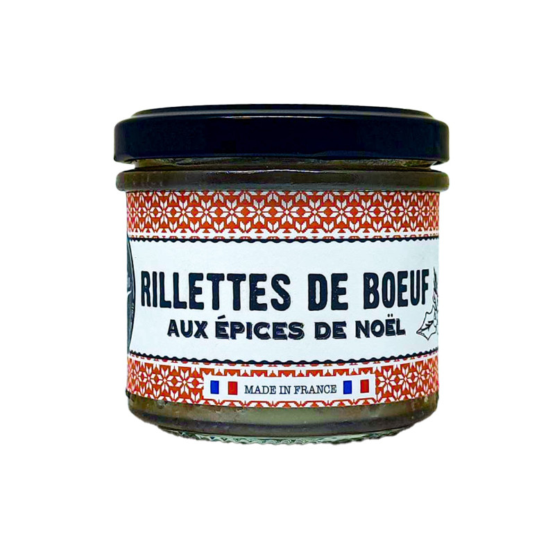 Rillettes de boeuf aux épices de Noël - La Cerise sur l'Apéro
