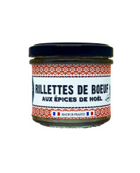 Rillettes de boeuf aux épices de Noël - La Cerise sur l'Apéro