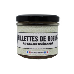 Rillettes de boeuf au sel de Guérande - La Cerise sur l'Apéro