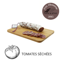 Saucisson fait en Auvergne aux Tomates séchées - pour les professionnels - La Cerise sur l'Apéro