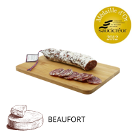 Saucisson fait en Auvergne au Beaufort - pour les professionnels - La Cerise sur l'Apéro