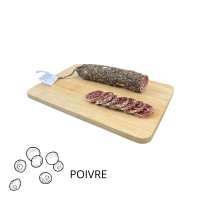 Saucisson fait en Auvergne au Poivre - pour les professionnels - La Cerise sur l'Apéro