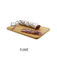 Saucisson fait en Auvergne Fumé - pour les professionnels - La Cerise sur l'Apéro