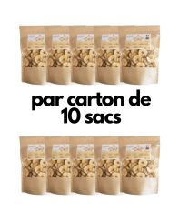 Fruits déshydratés - Pommes 200 gr - Lot de 10 sachets - La Cerise sur l'Apéro