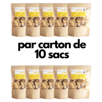 Fruits déshydratés - Ananas 200 gr - Lot de 10 sachets - La Cerise sur l'Apéro