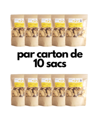Fruits déshydratés - Ananas 200 gr - Lot de 10 sachets - La Cerise sur l'Apéro