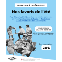 Initiation à l'Apérologie : nos favoris de l'été - La Cerise sur l'Apéro