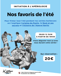 Initiation à l'Apérologie : nos favoris de l'été - La Cerise sur l'Apéro