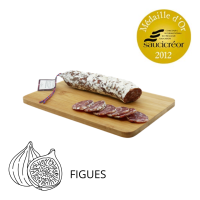 Saucisson fait en Auvergne aux Figues - La Cerise sur l'Apéro