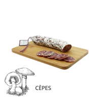 Saucisson fait en Auvergne aux Cèpes | Saucissons faits en Auvergne...